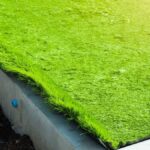 Comprende el drenaje de agua en el césped artificial