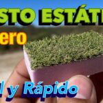 Estrategias efectivas para aplicar césped en maquetas