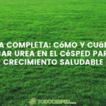 Ventajas de la urea en el cuidado del césped